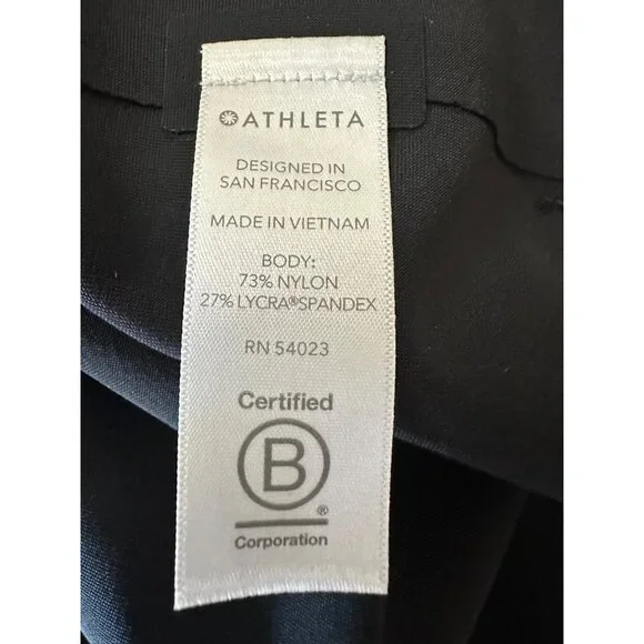 Athleta Sleeveless Stretch Mini Dress Black XL TALL High Neck Active Athleisure - Picture 7 of 11